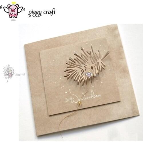 Piggy Craft metal cutting dies cut die mold Leaf decoration Scrapbook paper craft knife mould blade punch stencils dies