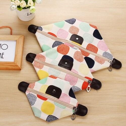 New three-piece make-up bag for ladies cosmetics and dumplings folding waterproof wash bag 3pcs S M L