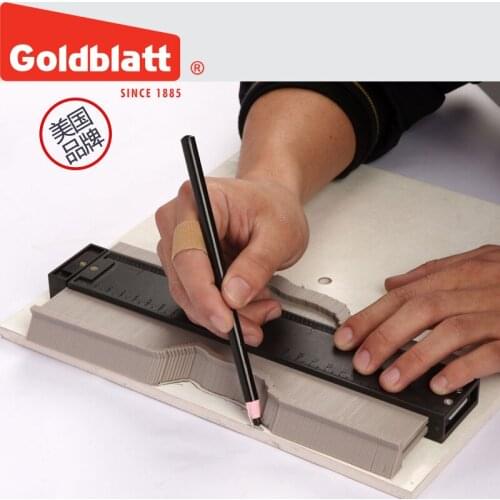 10inch Contour Gauge Plastic Profile Copy Contour Gauges Standard Wood Marking Tool Tiling Laminate Tiles