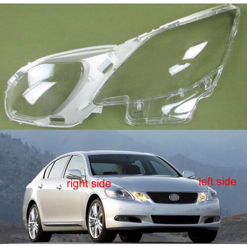 For Lexus GS300 GS430 GS450h GS460 2009 2010 2011 Transparent Lampshade Lamp Shade Front Headlight Shell Lampshade Cover
