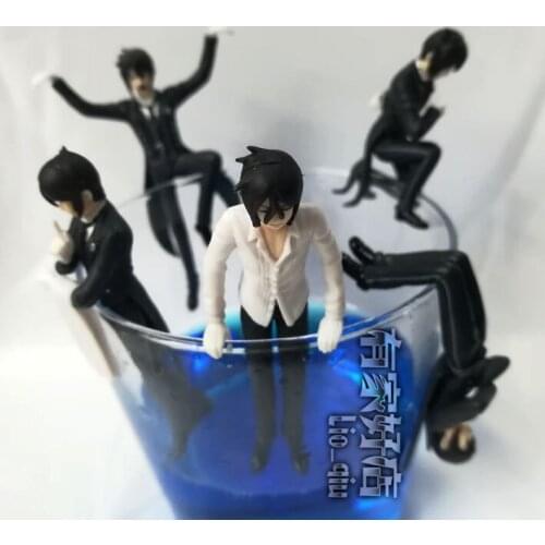 Pvc figure cup toy model 5pcs/setBlackddeaconssebastian
