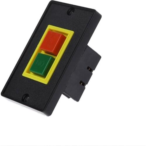 AC 380V 2KW I/O On Off Start Stop Push Button Switch 6 Screw Terminals