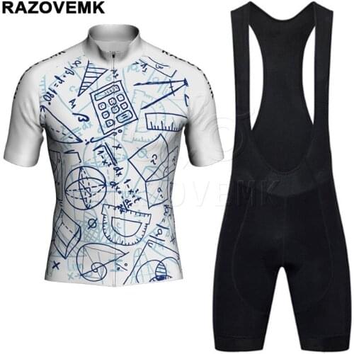 RAZOVEMK 2018 cycling jersey MTB Bike Jersey Maillot Ciclismo Cycling Clothing set Ropa Ciclismo