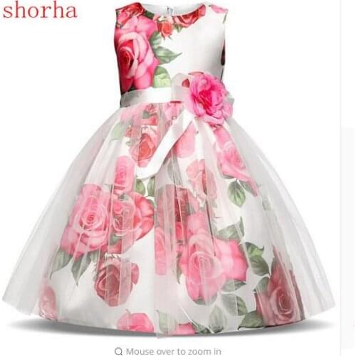 Праздничные платья для девочек Shorha China At AliExpress