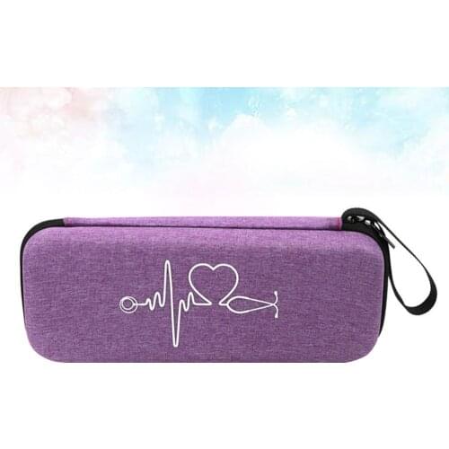 1pc Stethoscope Case Portable Bag Shockproof Stethoscope Box Multifunctional Portable Stethoscope Case Compatible for Litш