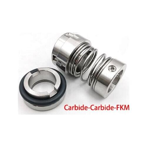 103-18 103-20 103-22 103-25 103-28 103-30 103-35 103-40 Carbide FKM Water Pump Single Coil Spring Bellows Shaft Mechanical Seal