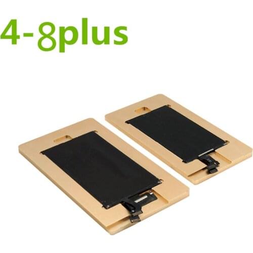 2 in 1 iPhone Positioning and glue remove double side Aluminum alloy mould fixed mold for iphone4s 5s 7 8 6plus