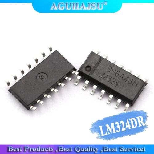 20PCS LM324DR SOP14 LM324 SOP SMD LM324DR2G LM324DT SOP-14 new and original IC