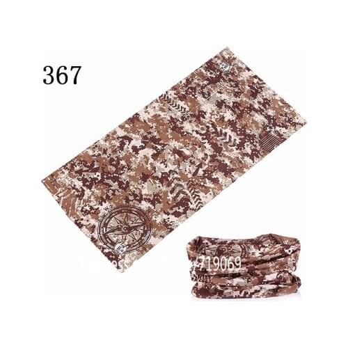 361-600 Camo Paisley Bandana Army Headband Camouflage Bandana Bicycle Bandana Scarf Face Mask Headscarf Headwear Neck Tube