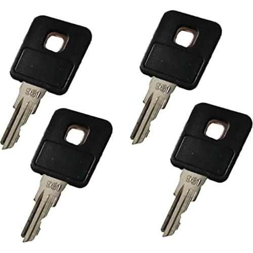 4PCS 14644 M516 Ignition Starter Keys for Terex Generation 7 Dumptruck ADT 214-961