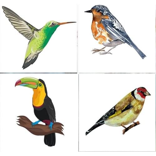 5D Diamond Painting Simple oil painting Bird Resin Full Square Drill Animal Embroidery Home Decoration Full Round Cross Stitch