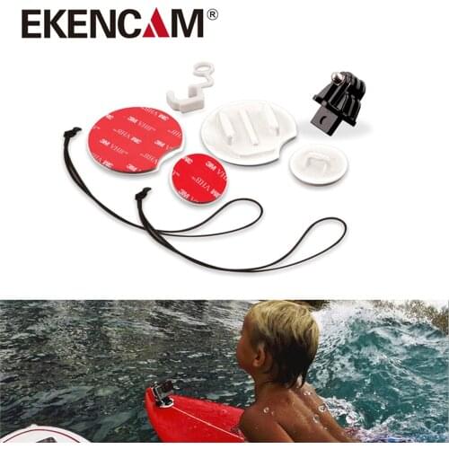 GoPro Surf Mount Accessories Surf Pack Tethers Surfboard Mounts For GoPro Max Hero 9 8 7 6 5 Insta360 OneR X2 DJI OSMO Camera