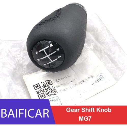Baificar Brand New Genuine High Quality 5 Speed Manual Stick Gear Shift Knob Lever Shifter For MG7