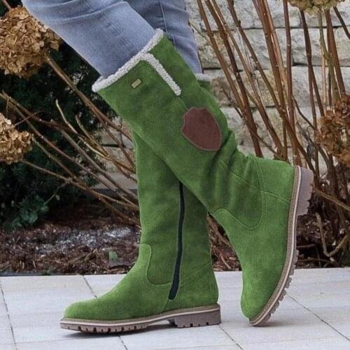 Женские зимние сапоги BONJOMARISA China At AliExpress