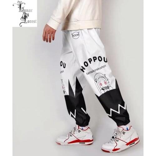 2021 New Arrival Kantai Collection Hoppou 3D Printing Joggers Pants Men Streetwear Punk Hip Hop Boy Elastic Trousers