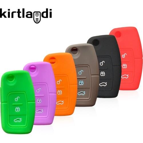 Flip Key Cover for Ford Focus Mondeo 2 3 Max Ka Chave Key Case for Ford Fiesta Ecosport Kuga Escape Falcon B-Max C-Max EcoSport