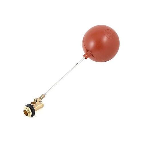 Aquarium Water Liquid Level Sensor Floating Ball 3/8" Diameter Red