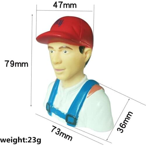 RC Pilot Male Figure For Remote Control Fixed Wing Airplane Model