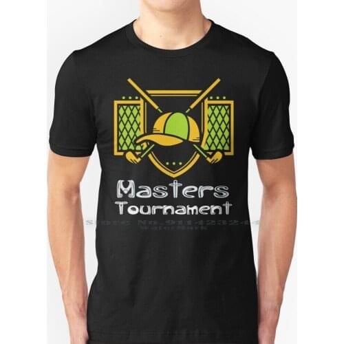 Masters Golf Pga Tournament. T Shirt 100% Pure Cotton Golf Masters Pga Tour Pga Golfer Tiger Sports Spieth
