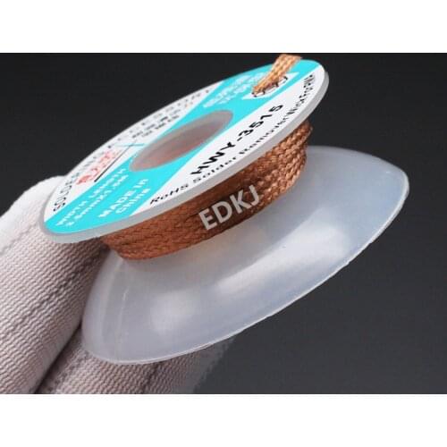 Desoldering Wire Low Residue Tin Absorption Line Suction line Soldering 1.5m Length Wick Soldering Accessor Phone Repair Tools