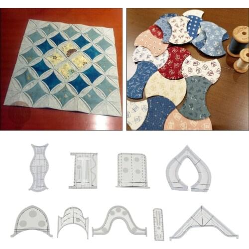 Transparent Quilting Sewing Multifunction Patchwork Ruler Home Art Cutting Tool Tailor Craft DIY Sewing Measuring Stationary