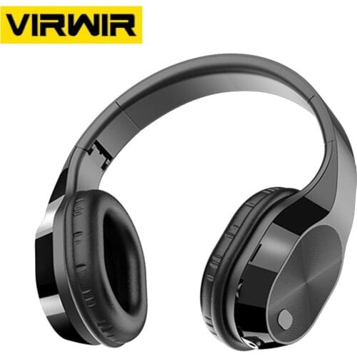 Foldable Wireless Bluetooth Headphones HIFI Stereo Bass Music Headsets With Mic Support TF Card AUX 3.5mm Audio Wired Earphones
