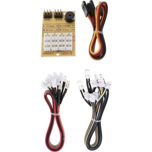 Replace RC Car LED Lighting System Kit for MN86K MN86KS G500 1:12 Truck