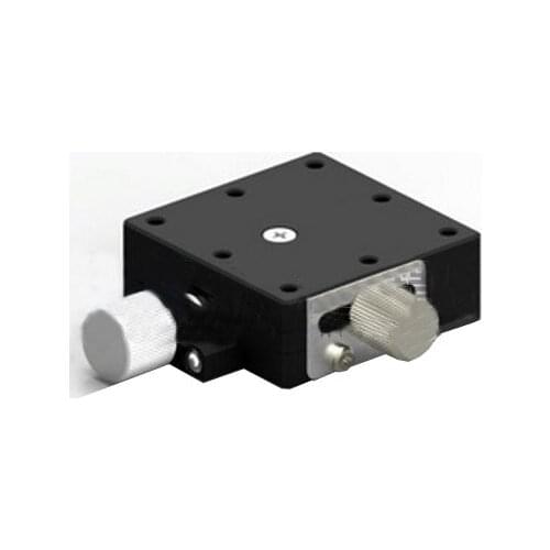 X Axis Sliding stage Swallowtail Fine-tune Platform Screw Drive LWFX40-R 40*40mm