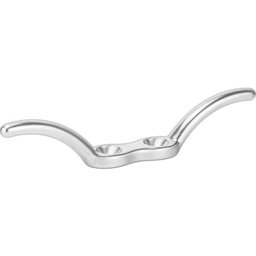 1 Pcs 316 Stainless Steel Flagpole Cleat 5.9 Inch/150mm With Mounting Screws For Boat Yacht Mooring Accessories