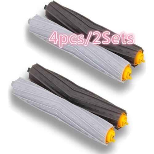 Tangle-Free Debris Extractor Roller Brushes for iRobot Roomba 800 Series 870 880 890 900980 Robot Vacuum Cleaner iRoboarts 2sets