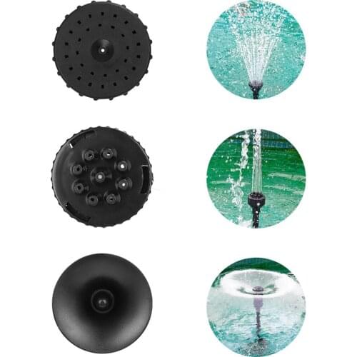 Fish tank landscaping Water pump fountain head Waves oxygen increase Pool small fountain rockery aquarium submersible pump head