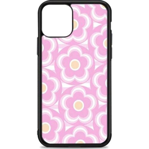 Pink daisy Phone Case for iPhone 12 mini 11 pro XS Max X XR 6 7 8 plus SE20 High quality TPU silicon and Hard plastic cover
