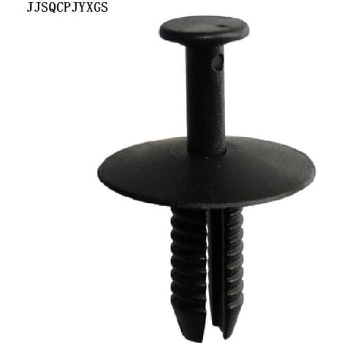 JJSJQCPJYXGS Nylon Black Bumper Trim plastic Push Type Retainer clips for BMW Series 3,5&7 1995-ON 51-11-8-174-185