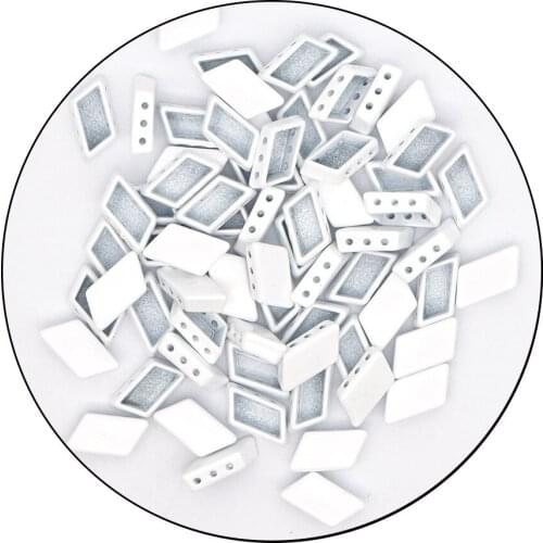 JUWANG 10 pcs\lot Bohemia Rainbow Enamel Tile Beads DIY Jewelry Accessories Parallelogram Strand Beadeds For Bracelets Making