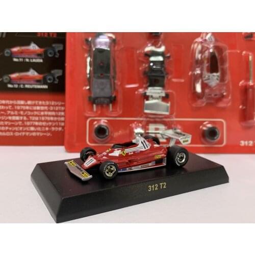 1/64 KYOSHO Ferrari 312T2 Nicky Lauda 1977 LM F1 RACING Collection of die-cast alloy assembled car decoration model toys