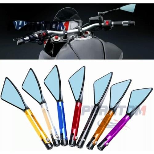 Motorcycle CNC Aluminum Rear View Rearview Mirrors Side Mirror For YAMAHA MT07 MT09 MT-07 For Kawasaki Z900 Z900RS Z800 Z1000