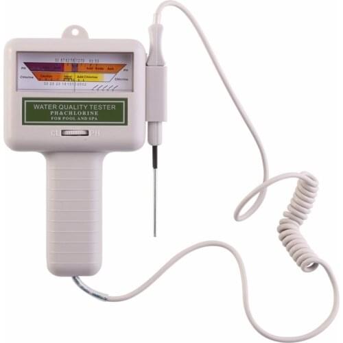 New Water PH Chlorine Tester Swimming Pool Quality Spa Level Meter Analysis Measurement Monitor Detector Check Test Kit