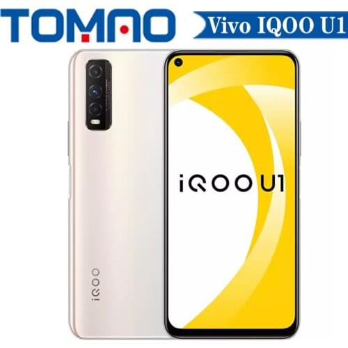 Original Vivo iQOO U1 4G Mobile Phone 6GB 8GB RAM 128GB ROM Snapdragon 720G Octa Core 4500mAh Battery 18W 48.0MP Android 10