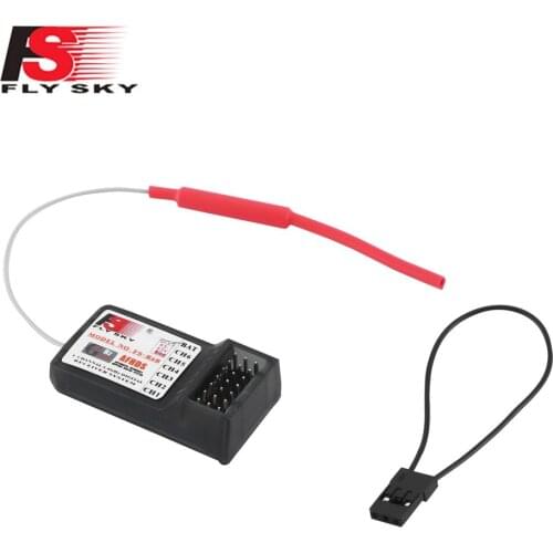 FlySky FS-R6B 2.4Ghz 6CH AFHDS receiver For Fs I6 I10 T6 CT6B TH9x Single Antenna fine Workmanship 6 PWM Channels