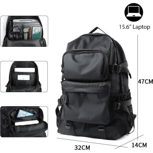 JCHENSJ Large Capacity Mens Backpack Bags Waterproof Oxford 15.6" Laptop Backpack For Men Multiple Pockets School Boy Backpack