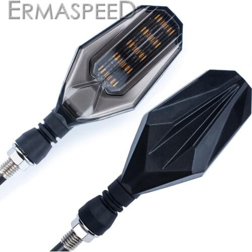 Motorcycle Flasher Indicator Yellow Red Warning Light Blinks Lamp Motocross Scooter Turn Signal for Motorbike Scooter Off Road