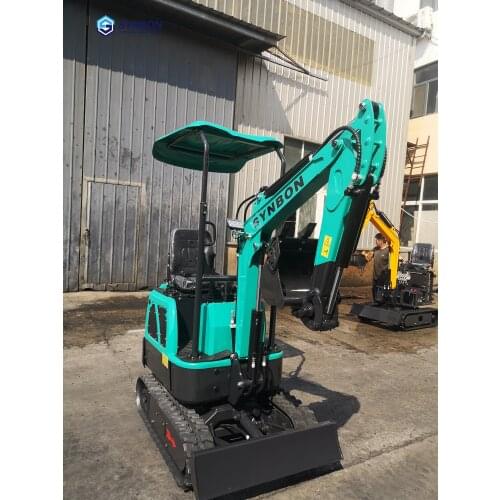SYNBON 1.0 Ton New Small Digger Mini Crawler Excavator Agricultural Transformation Indoor Demolition Machinery