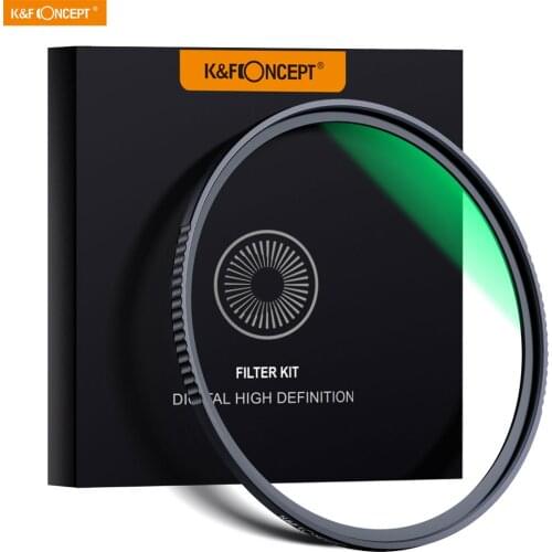 K&F Concept UV Filter Nano-X Series 37/40.5/49/58/67/77/82mm MCUV Ultra Slim Glass Filter 18-Layer Multi Nano Coated Lens Filte