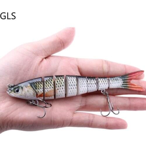 High Quality New Style 13.7CM/27G Classic Swim Fishing Lure Artificially Beautifully Designed 3D Eye Multi-section Lure