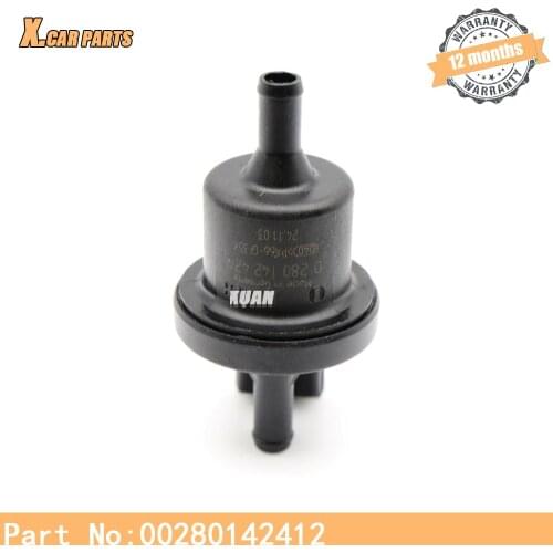 High Quality Vapor Canister Purge Solenoid 0280142412 0 280 142 412 For Volvo V50 C30 Mazda 5 Ford
