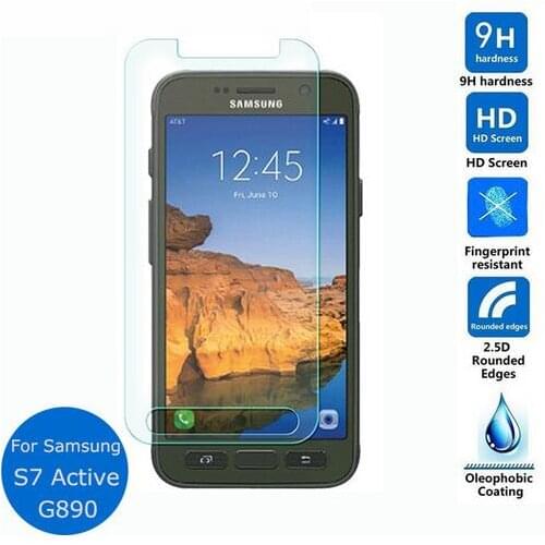 For Samsung Galaxy S7 Active Tempered Glass Original 9H Protective Film Explosion-proof Screen Protector for G891 Cover Guard