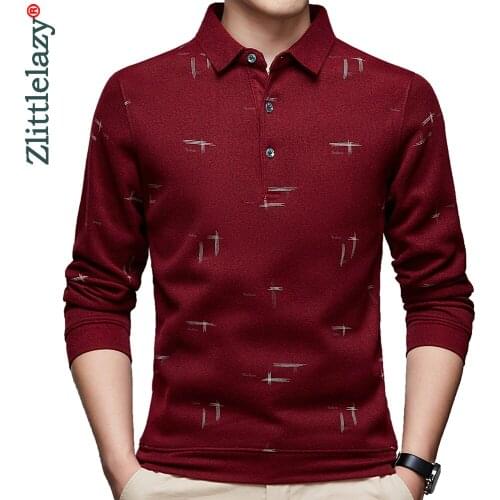2021 brand fashion designer striped mens clothes polo shirts for men shirt long sleeve tops tee shirt luxury men clothing 9055