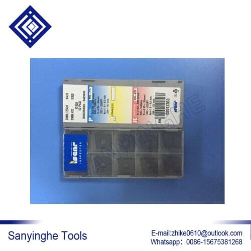 Free shipping high quality 50pcs/lots DCMT070204-SM IC907 cnc carbide turning inserts cnc blade lathe turning tool