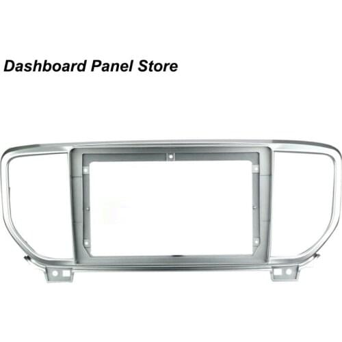 9 Inch Car Fascia For KIA KX5 (SPORTAGE) 2018-2019 Stereo 1/2din Panel Dashboard Mount Installation Double Din DVD Frame In-dash