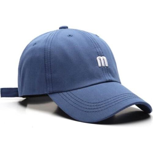 Doitbest 2020 ins cotton baseball cap hat for women men dad mom hat M embroidery outdoor lady girls sports caps snapback